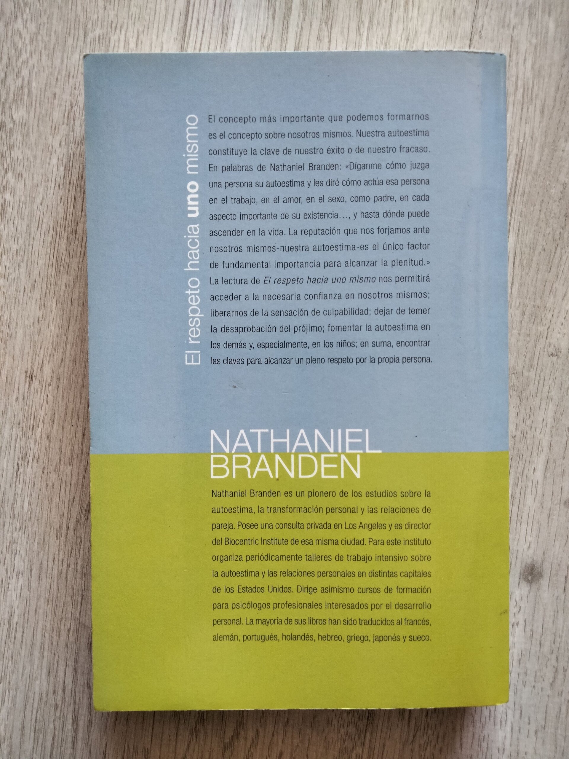 El respeto hacia uno mismo - Nathaniel Branden - 4