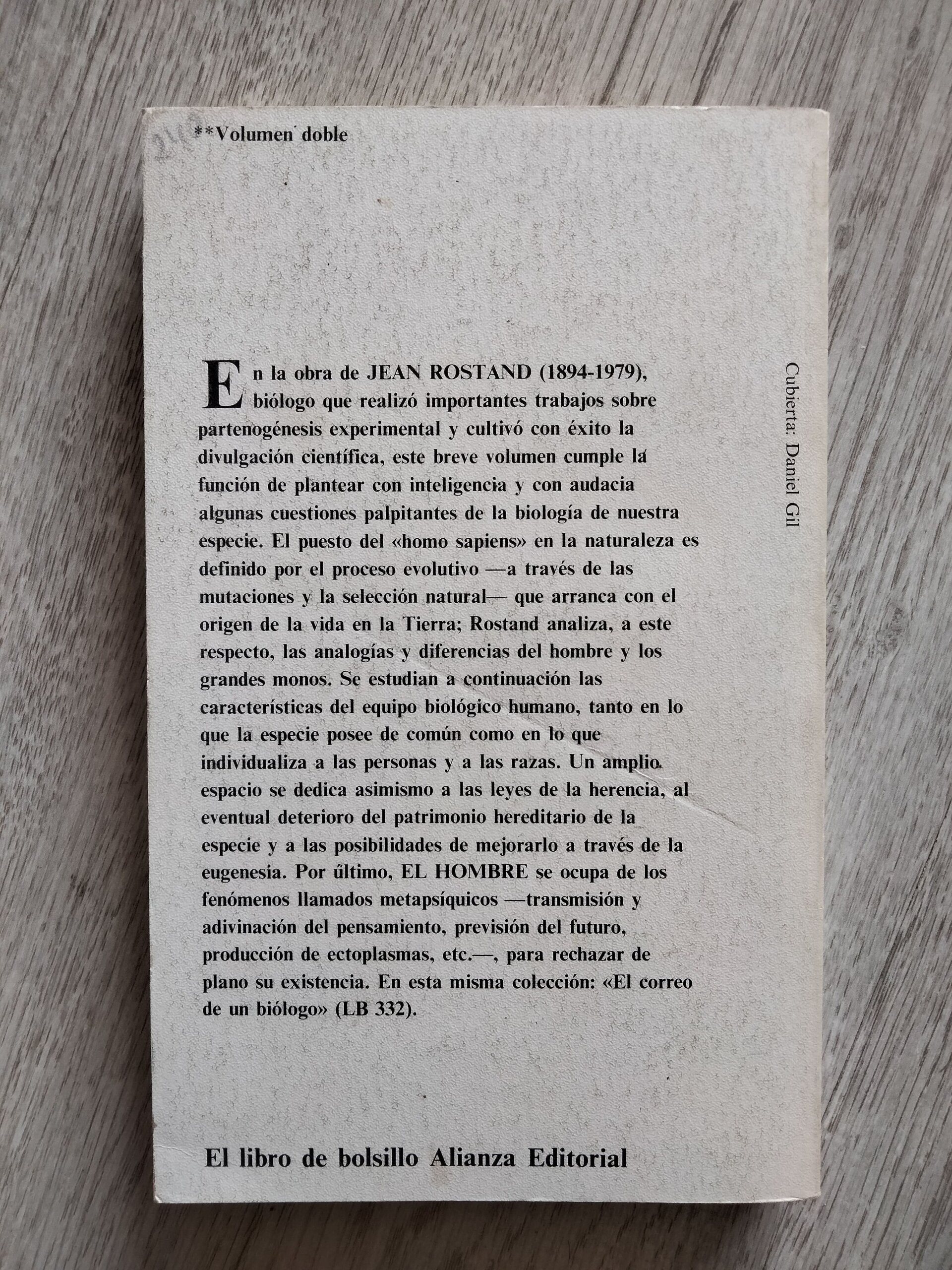Jean Rostand - El hombre - 4