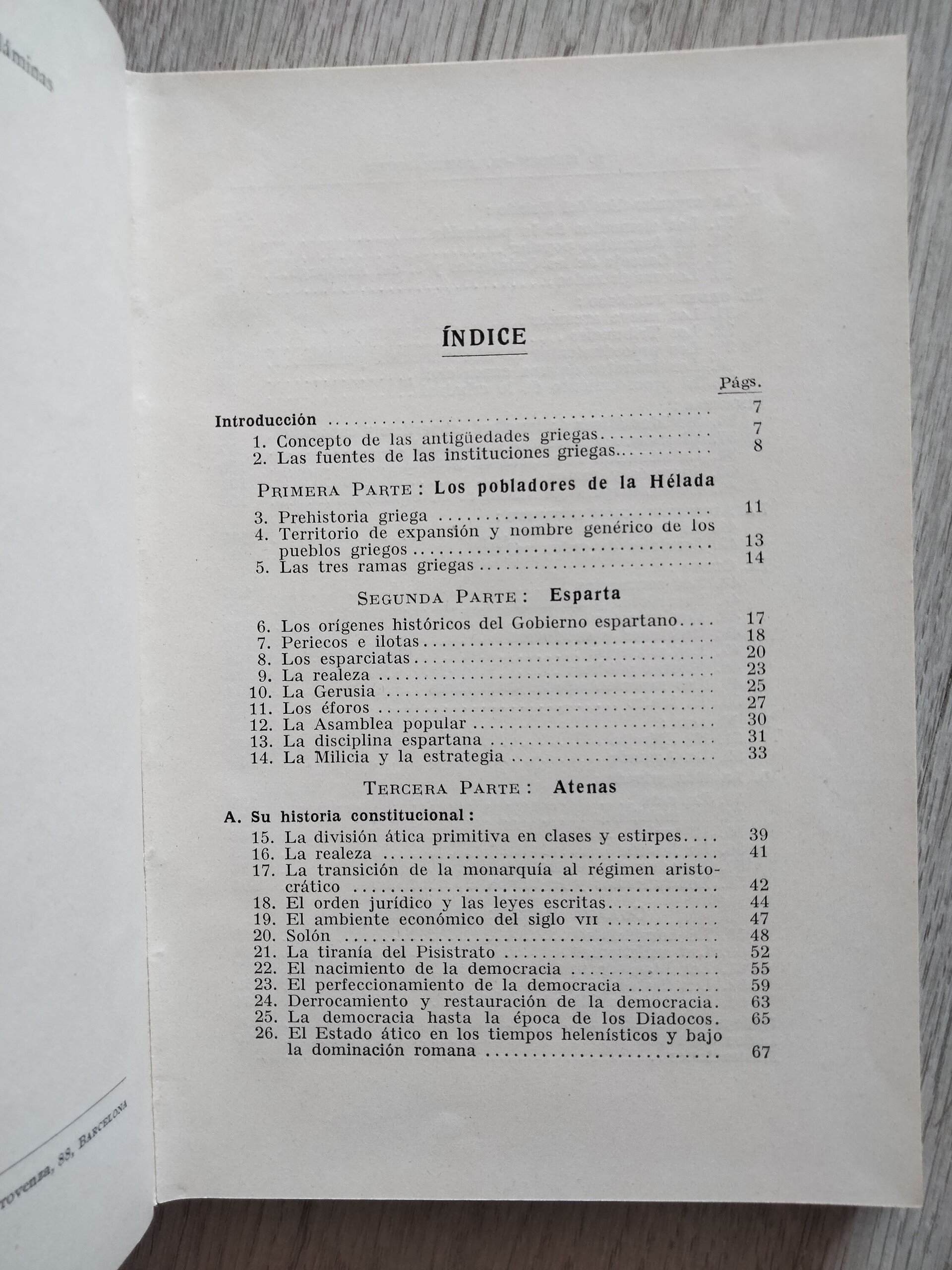 Instituciones griegas - 4