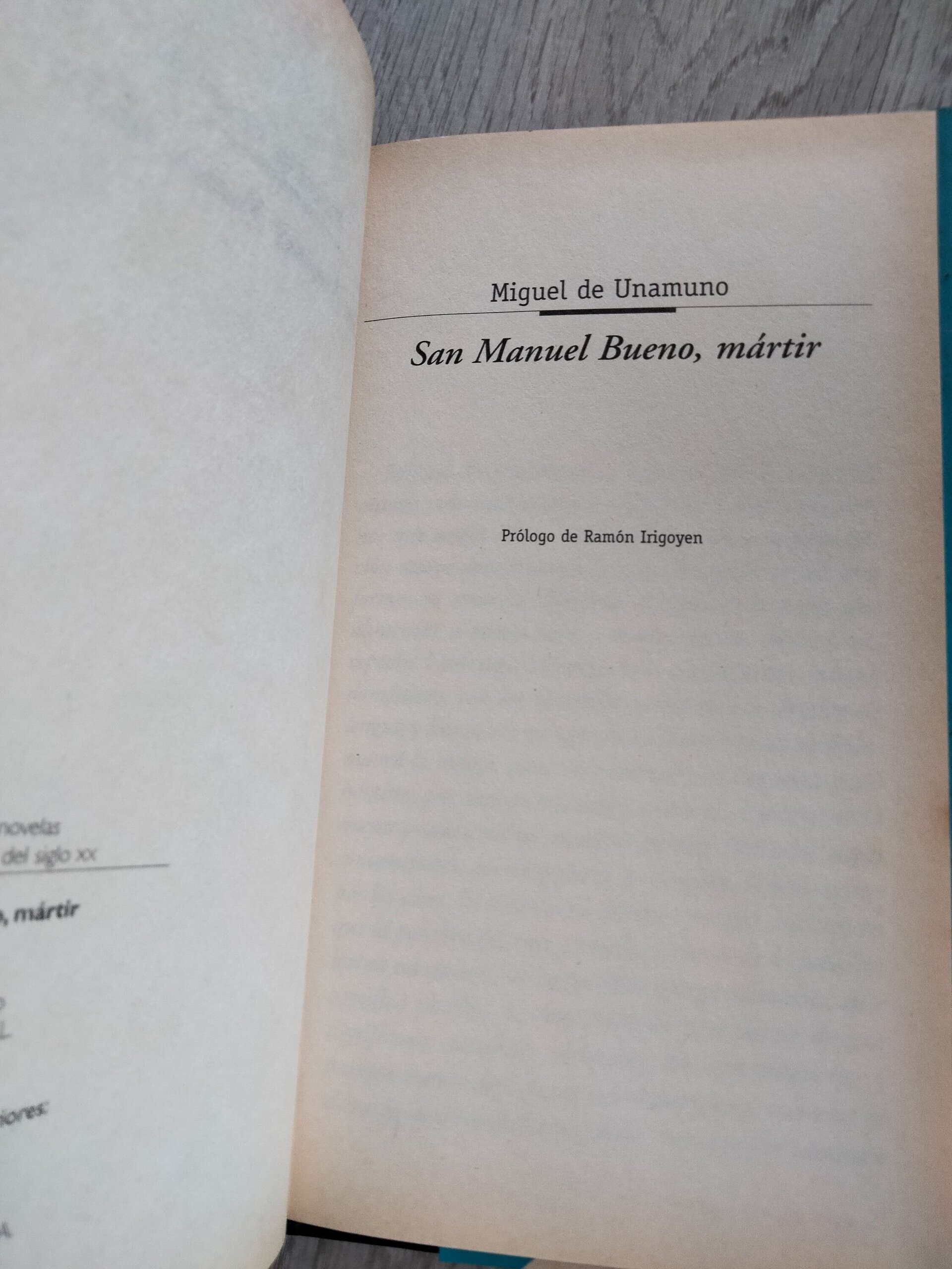 Miguel de Unamuno - San Manuel Bueno, mártir - 4