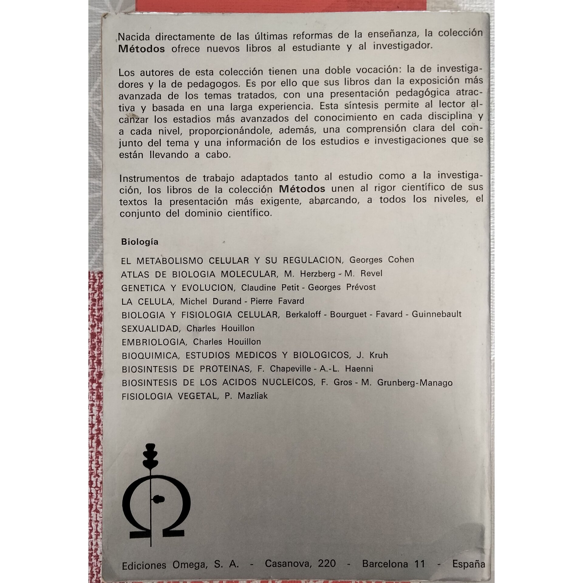 Biología y Fisiología Celular - 3