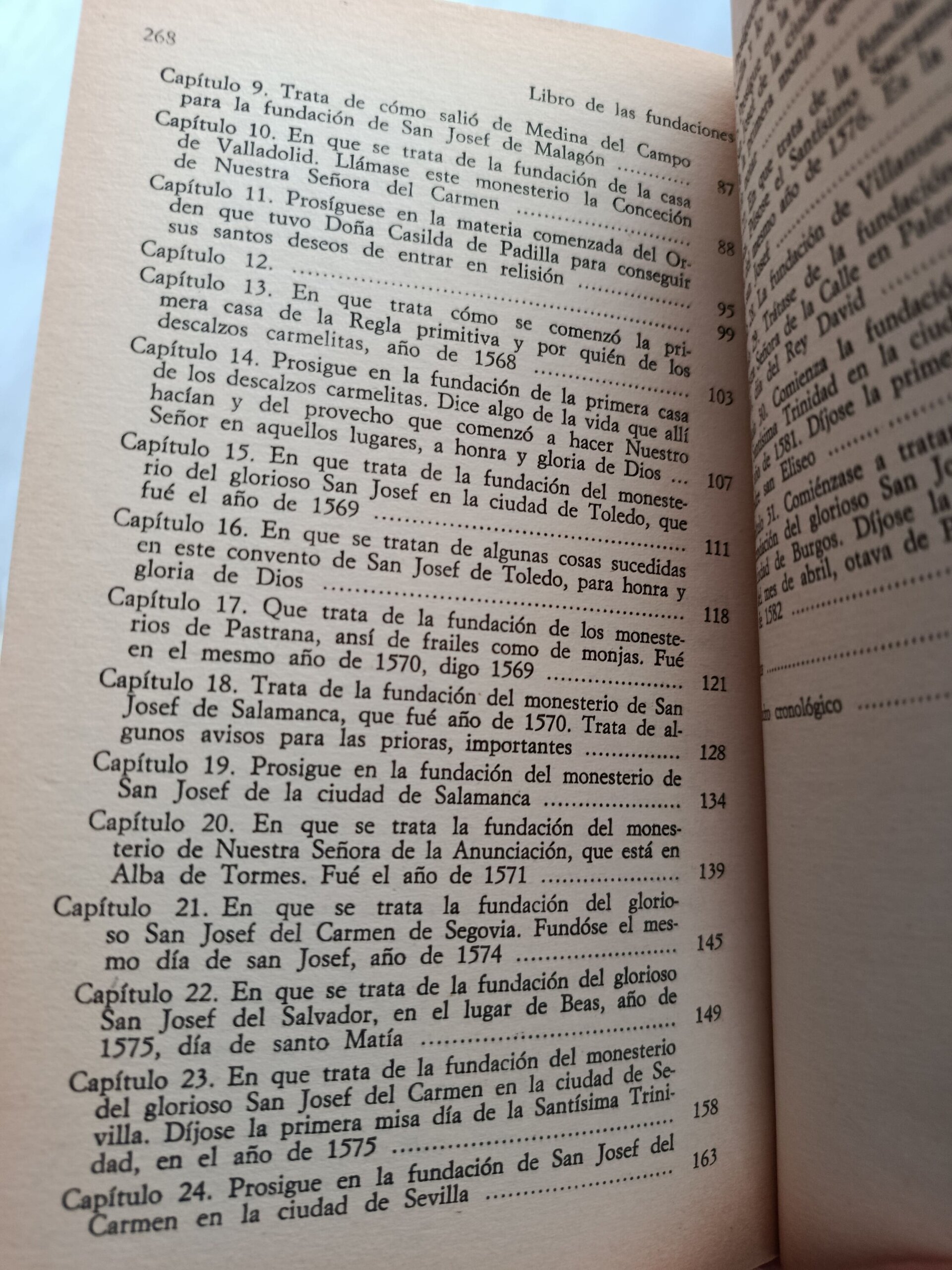 Santa Teresa de Jesús - Libro de las fundaciones - 5