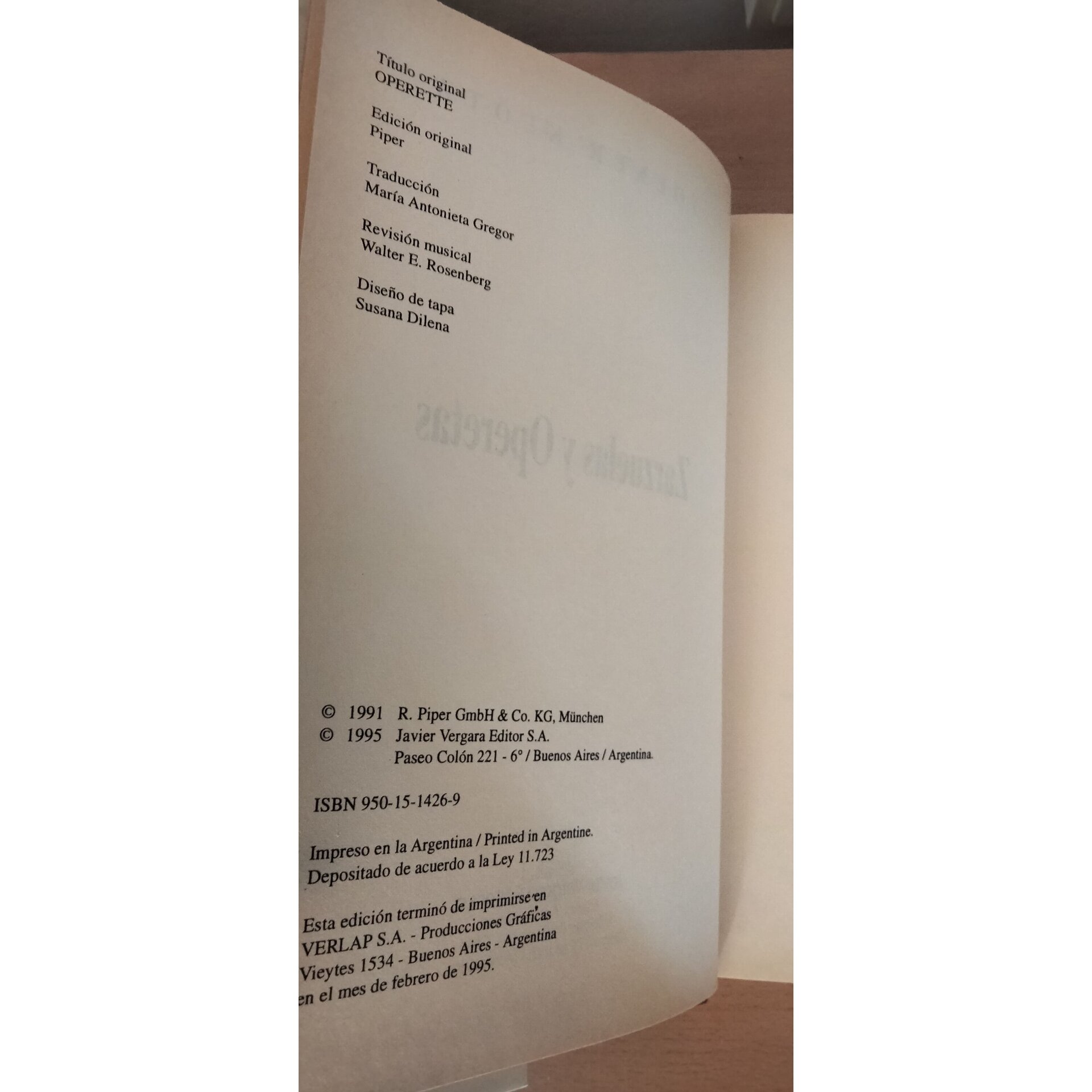 Zarzuelas y Operetas - 6