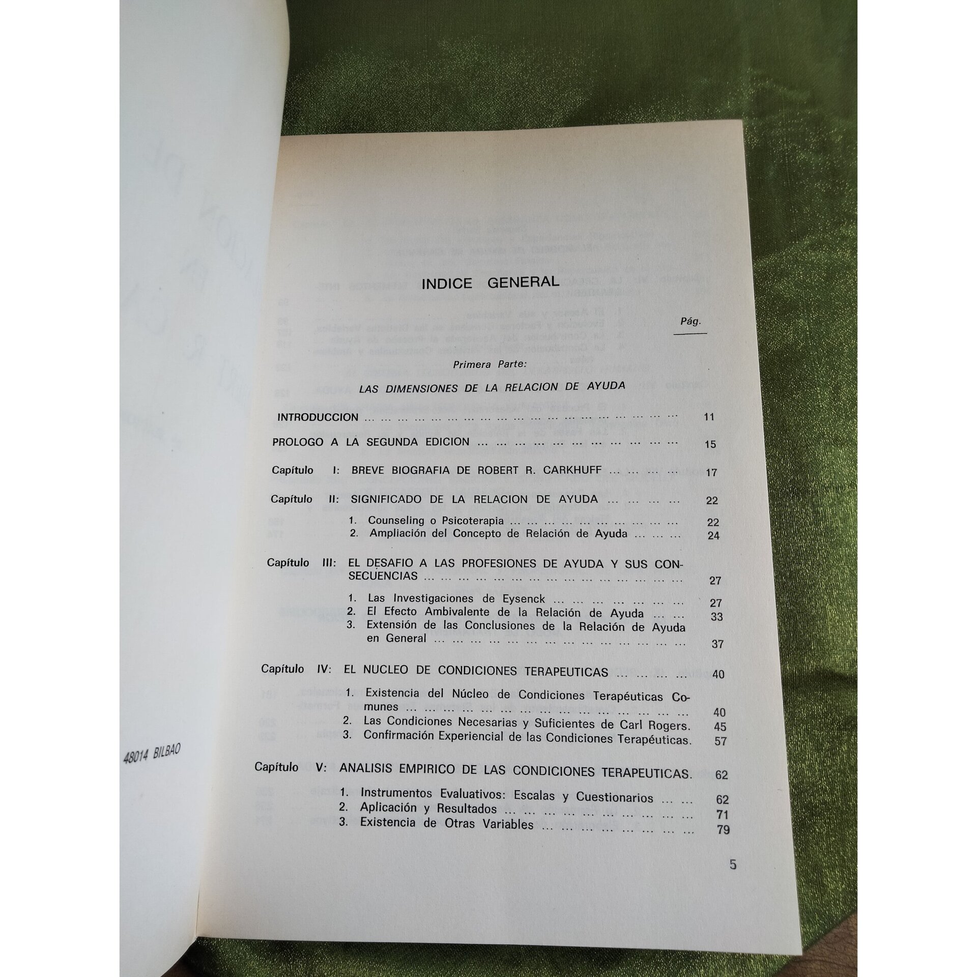 La relación de ayuda en Robert R Carkhuff - 5