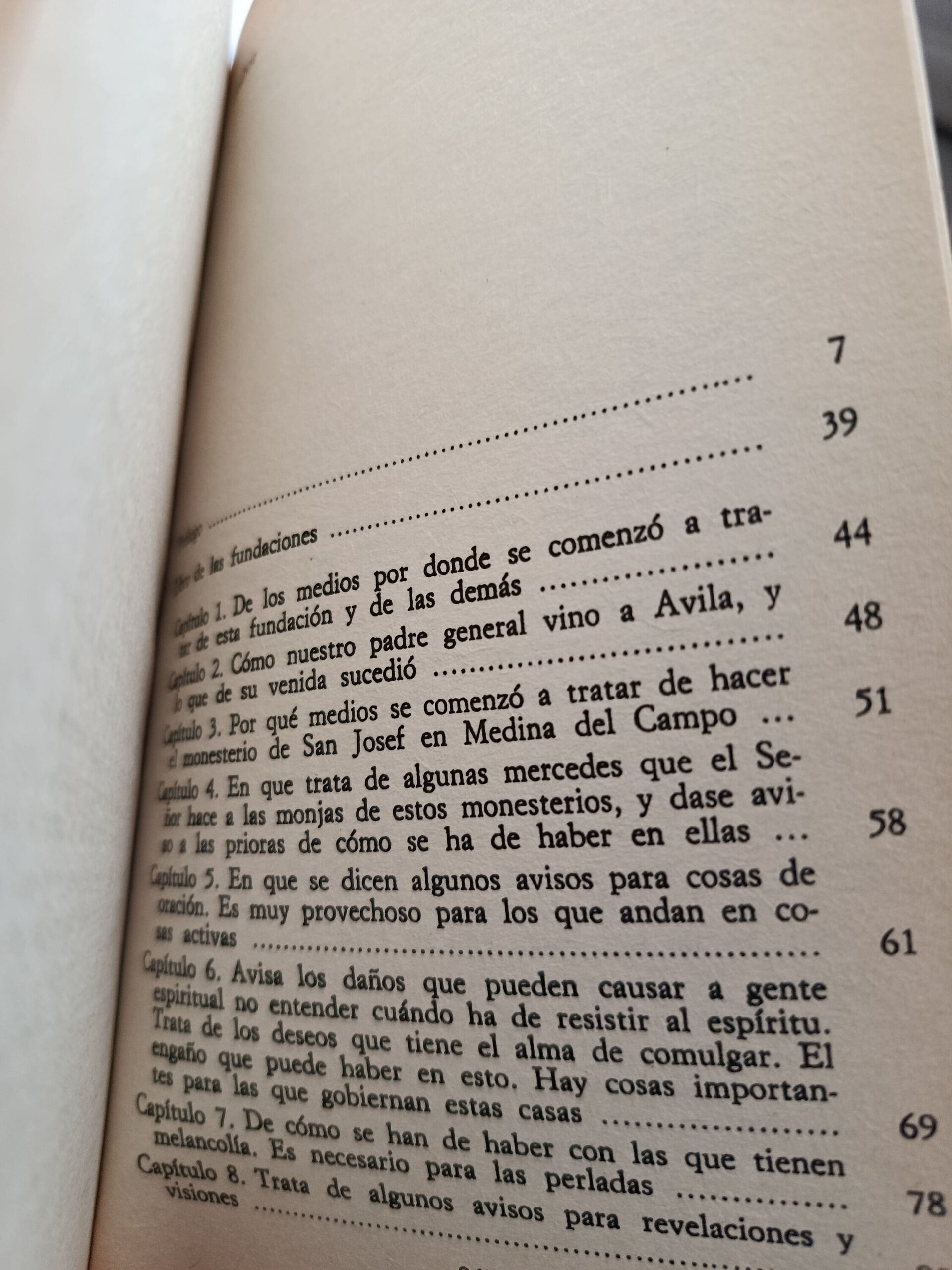 Santa Teresa de Jesús - Libro de las fundaciones - 4