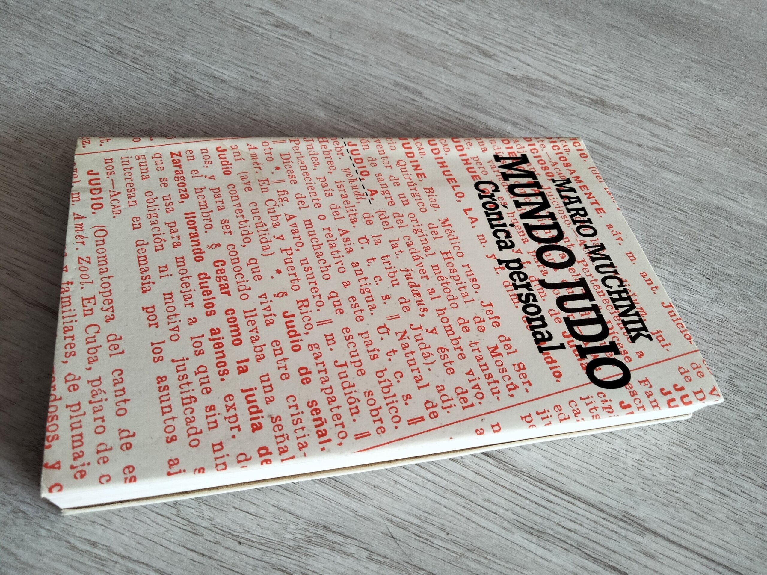 Mundo Judío - Mario Muchnik - 3