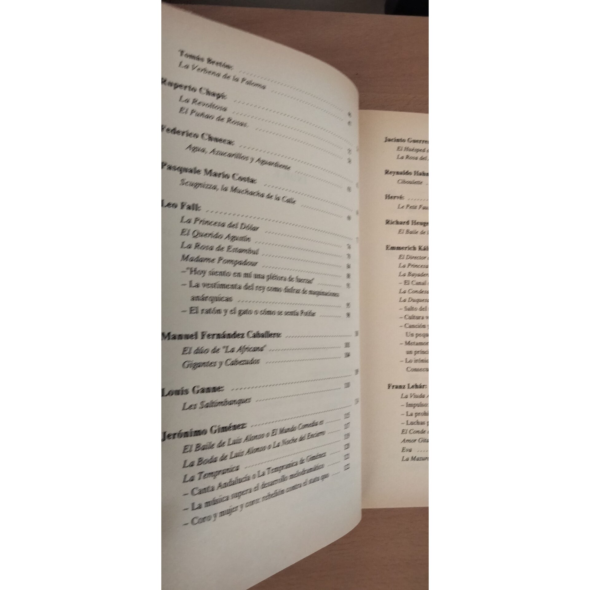 Zarzuelas y Operetas - 7