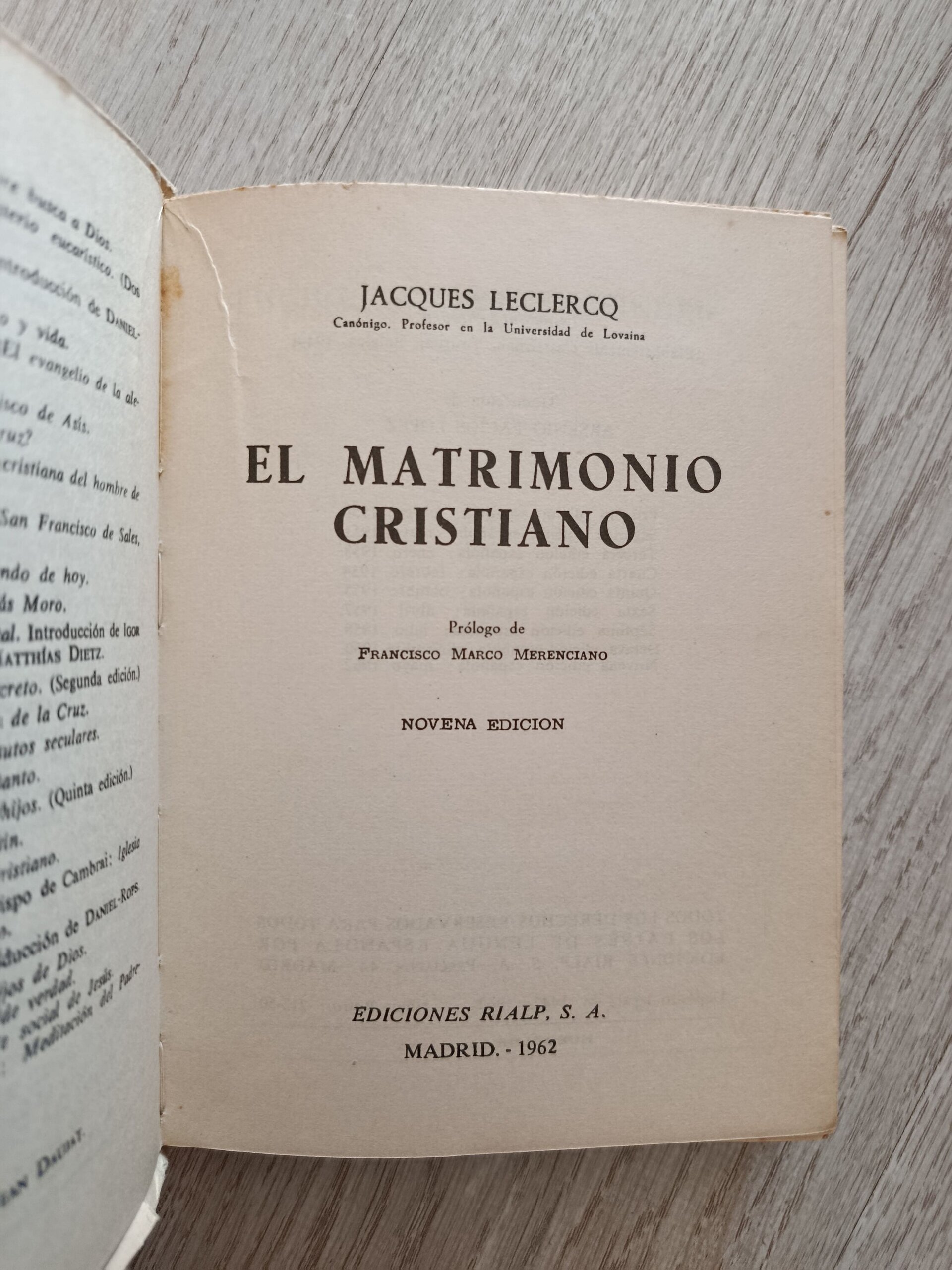 Leclercq - El matrimonio cristiano - 4