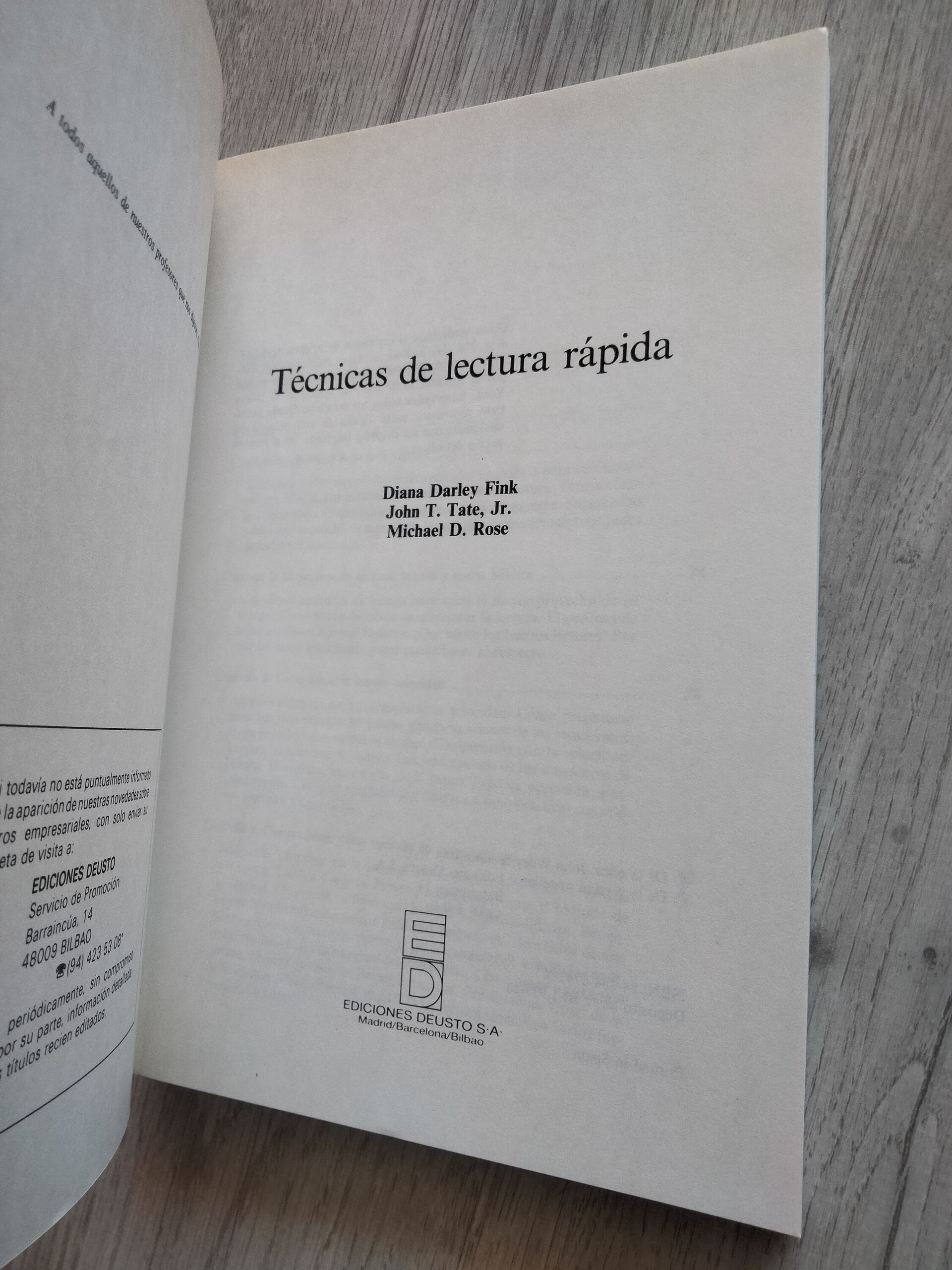 Técnicas de lectura rápida - libro - 4