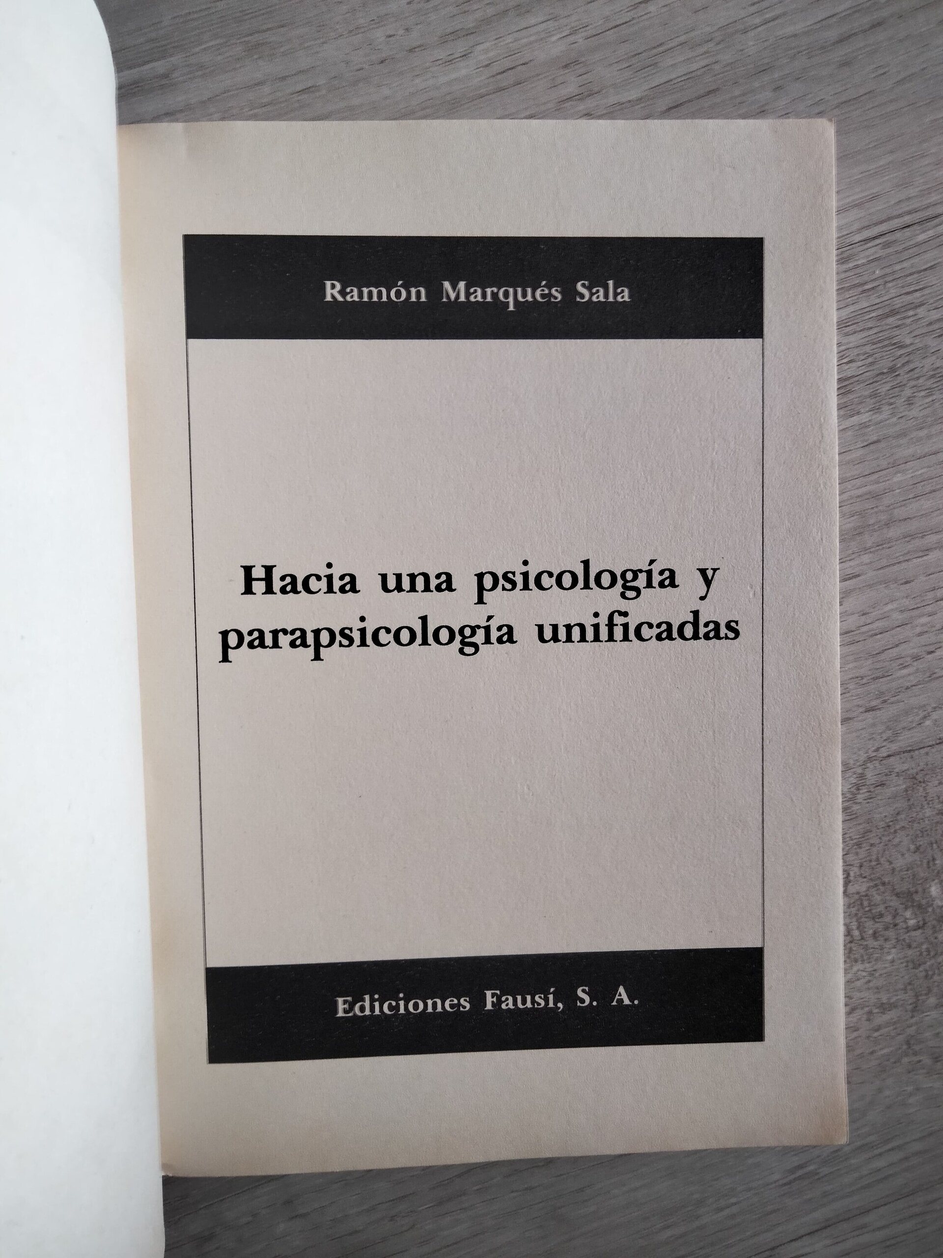 Hacia una psicología y parapsicología unificadas - 4