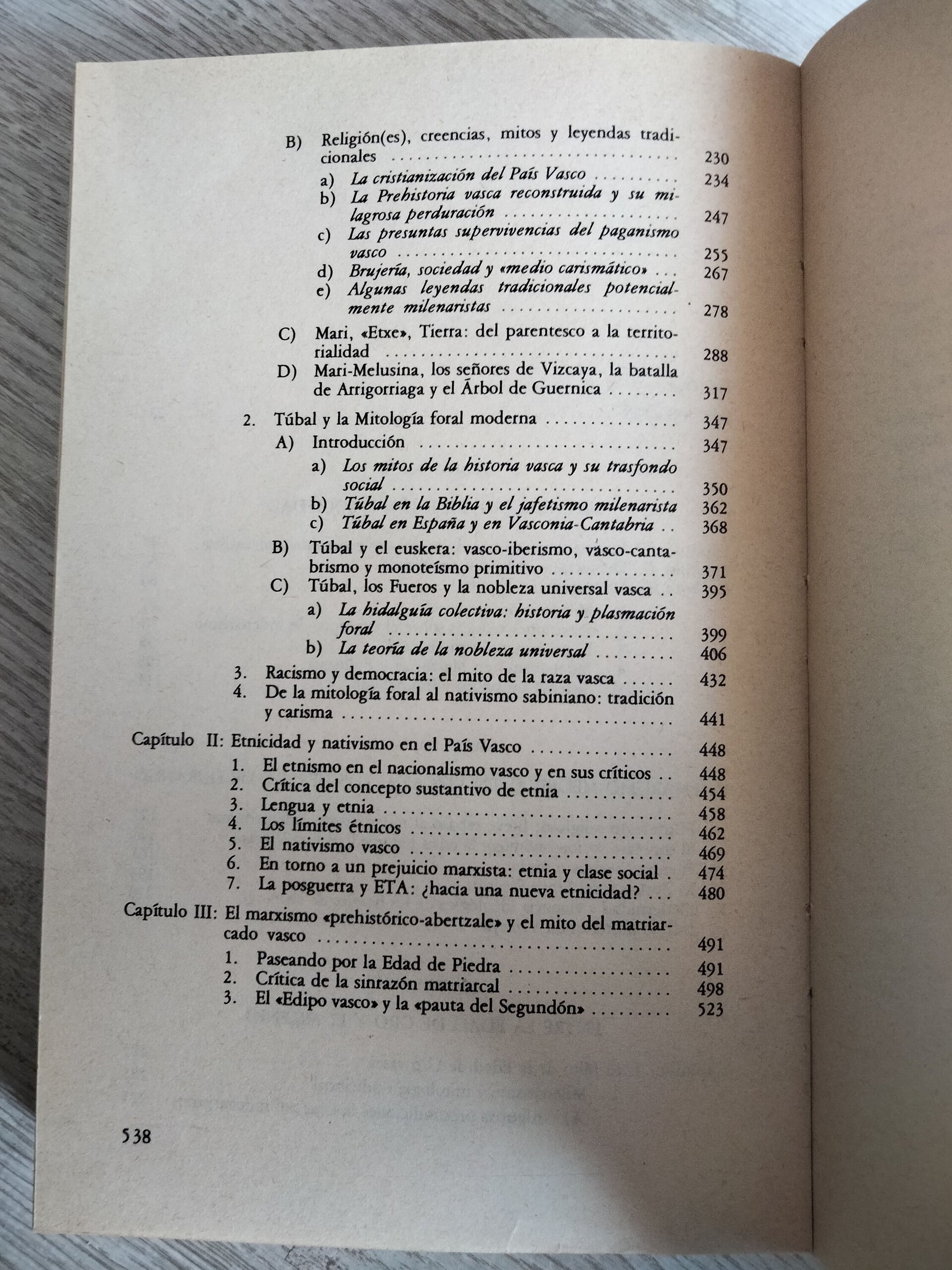 Milenarismo vasco - Edad de oro , etnia y nativismo - 7
