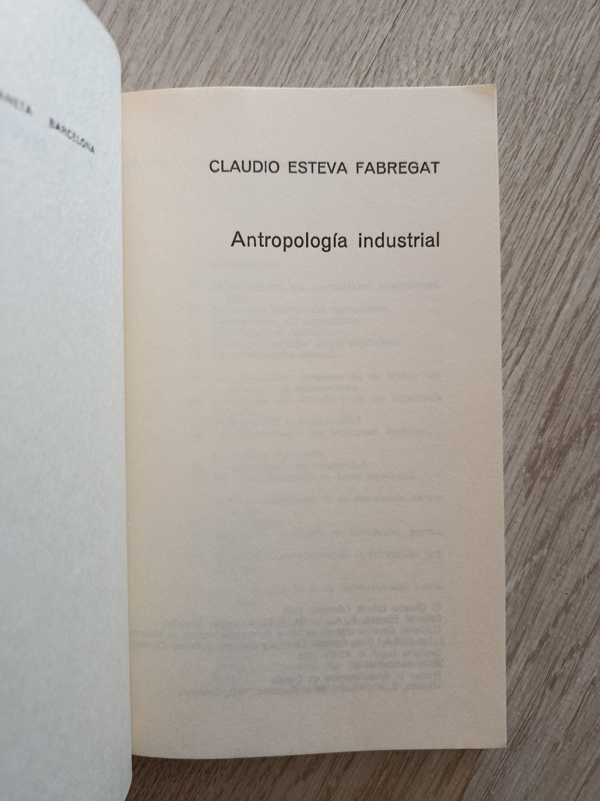 Antropología industrial - 5