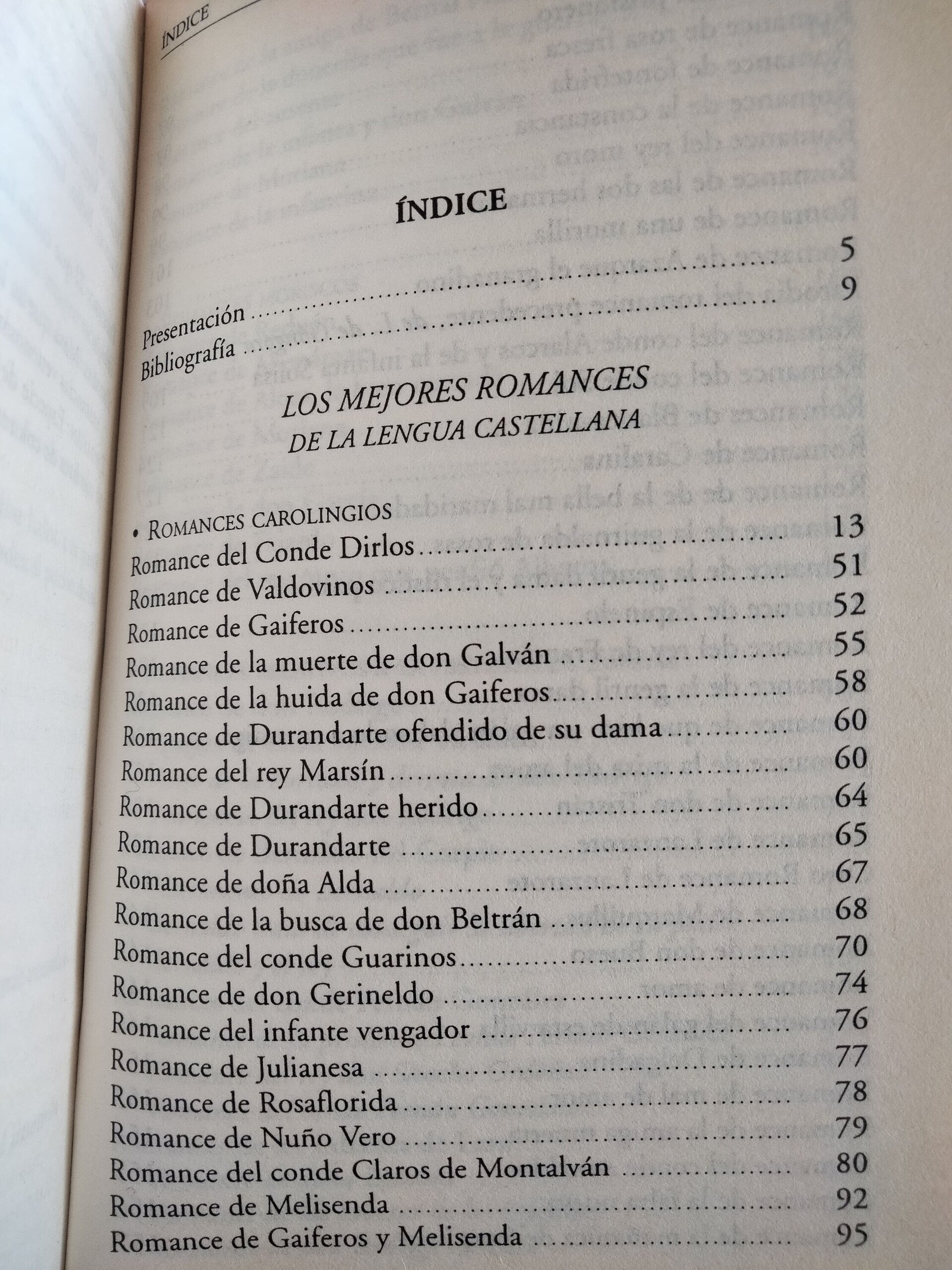 Los mejores romances de la lengua castellana - 7