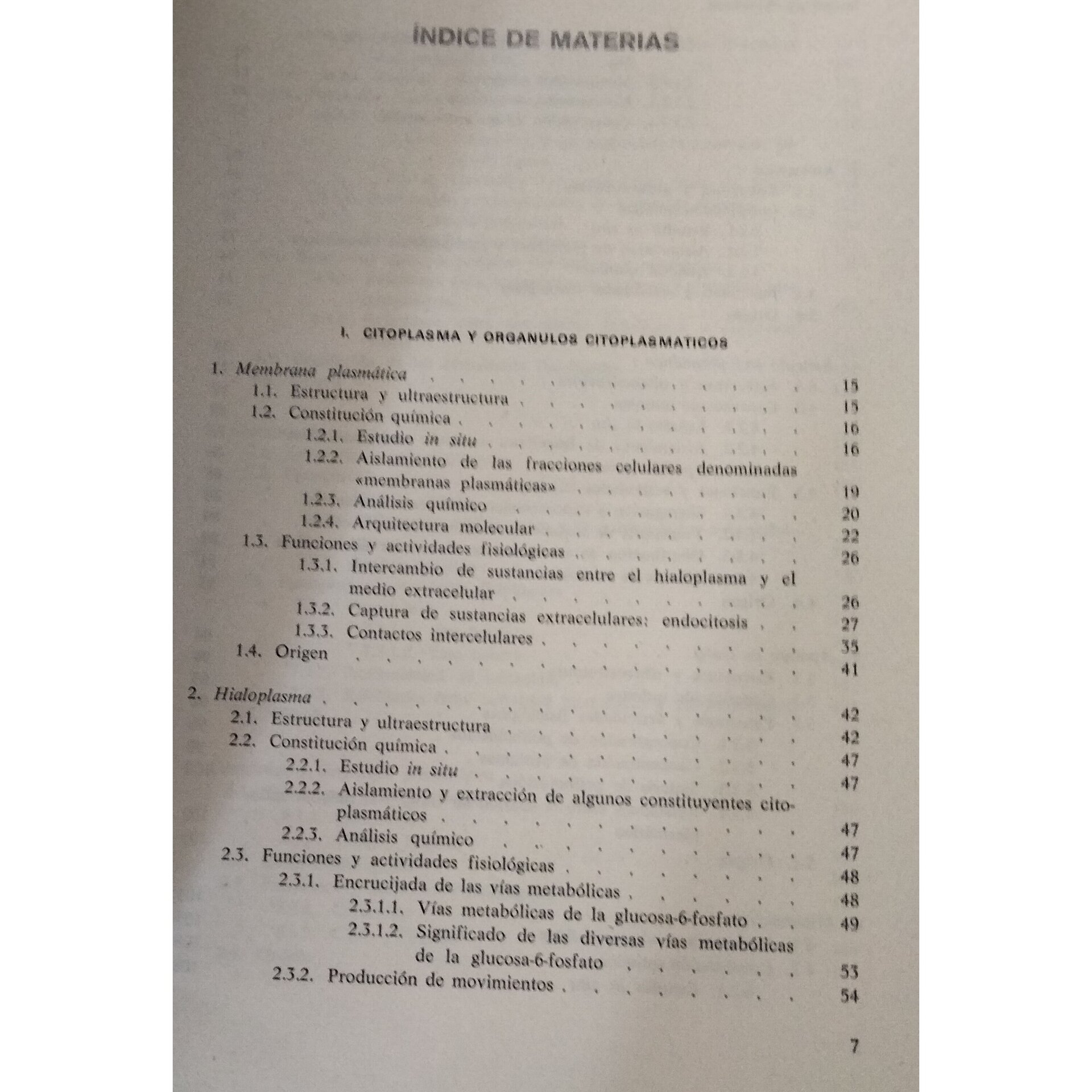 Biología y Fisiología Celular - 7