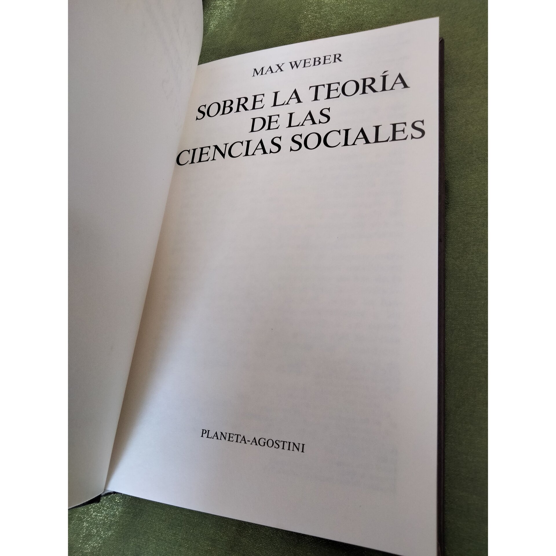 Max Weber - Sobre la teoría de las ciencias sociales - 3