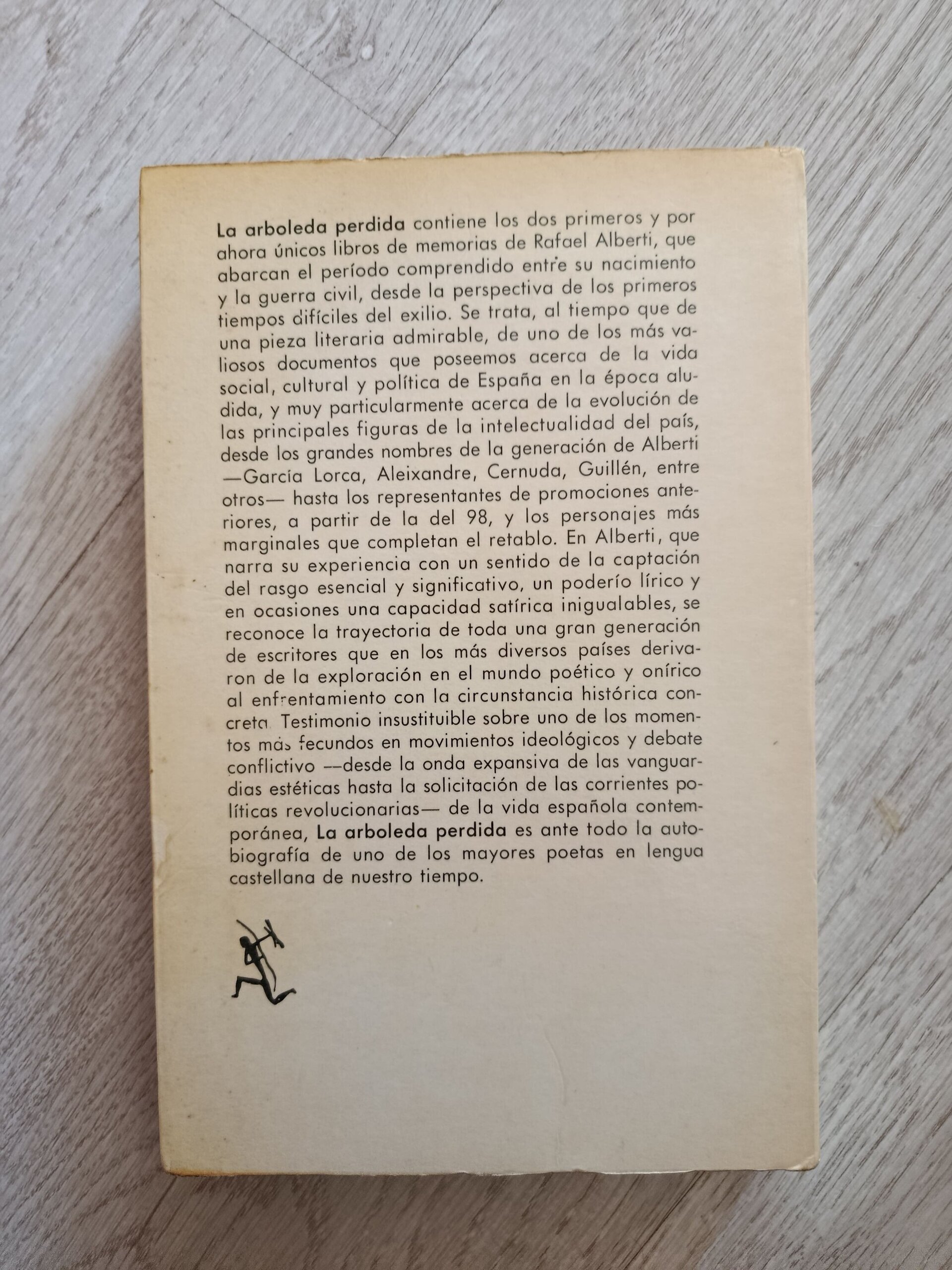 Rafael Alberti - La arboleda perdida Memorias - 4