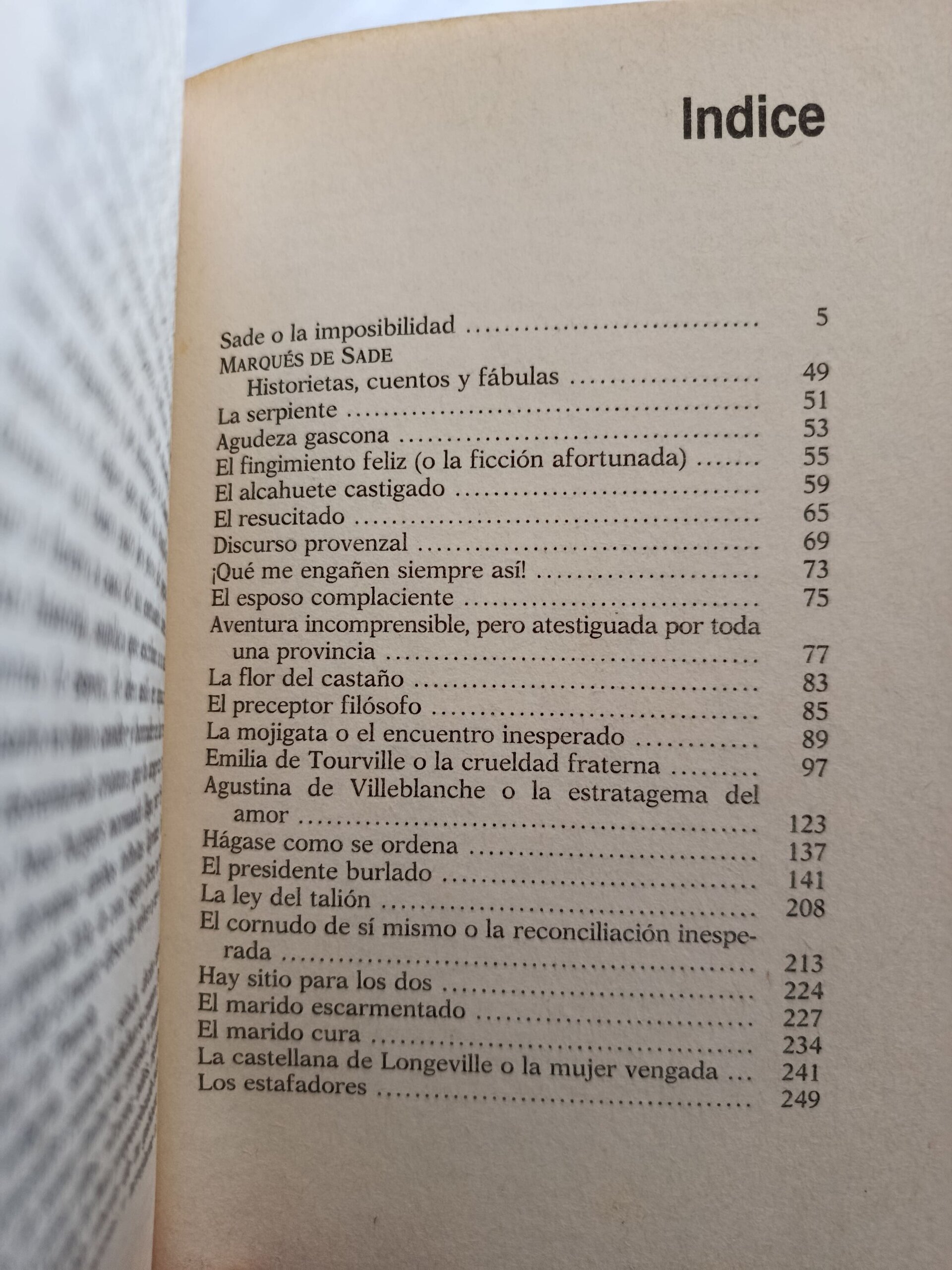 Marqués de Sade - Cuentos, historietas y fábulas - 6