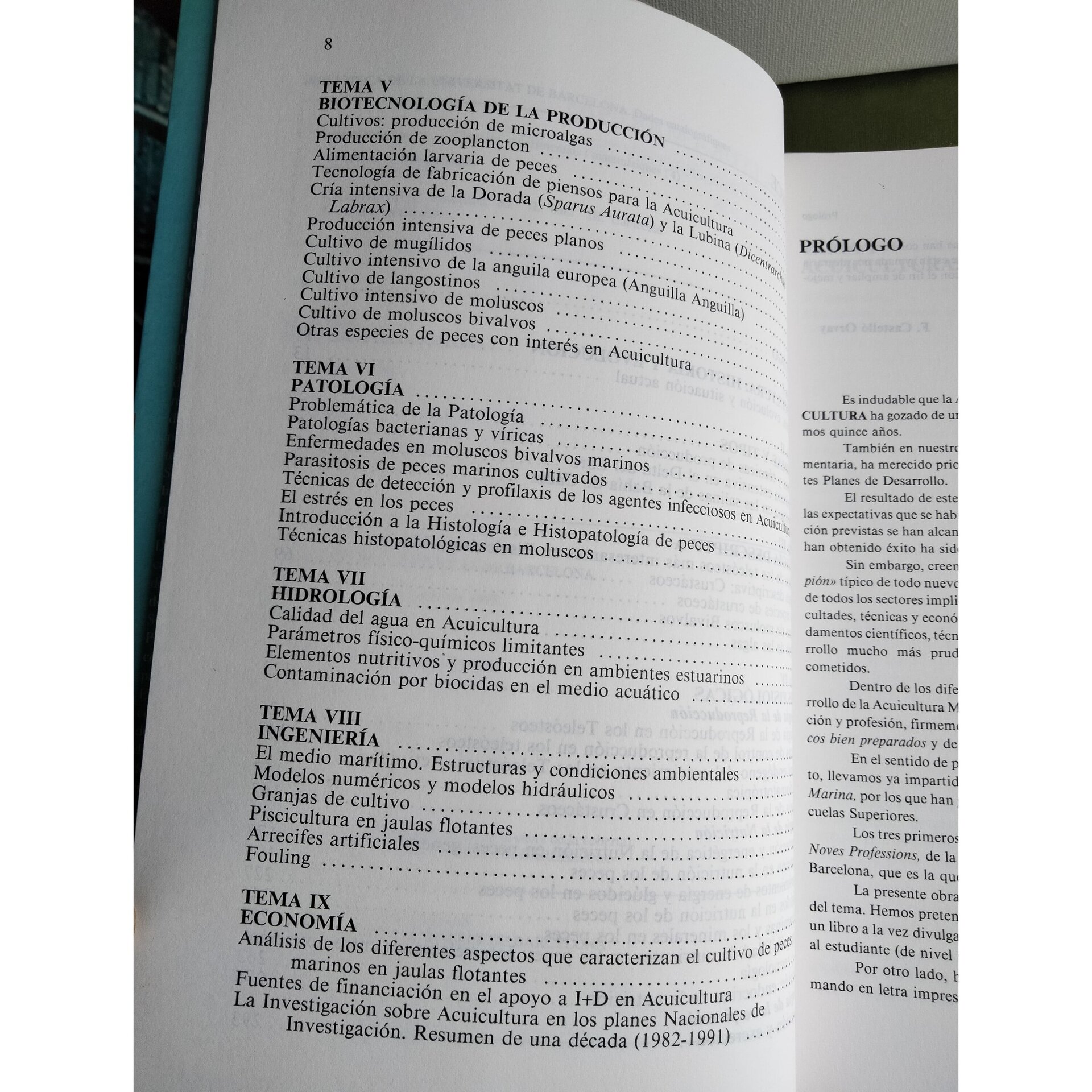 Acuicultura marina : Fundamentos biológicos y tecnología de la producción - 5