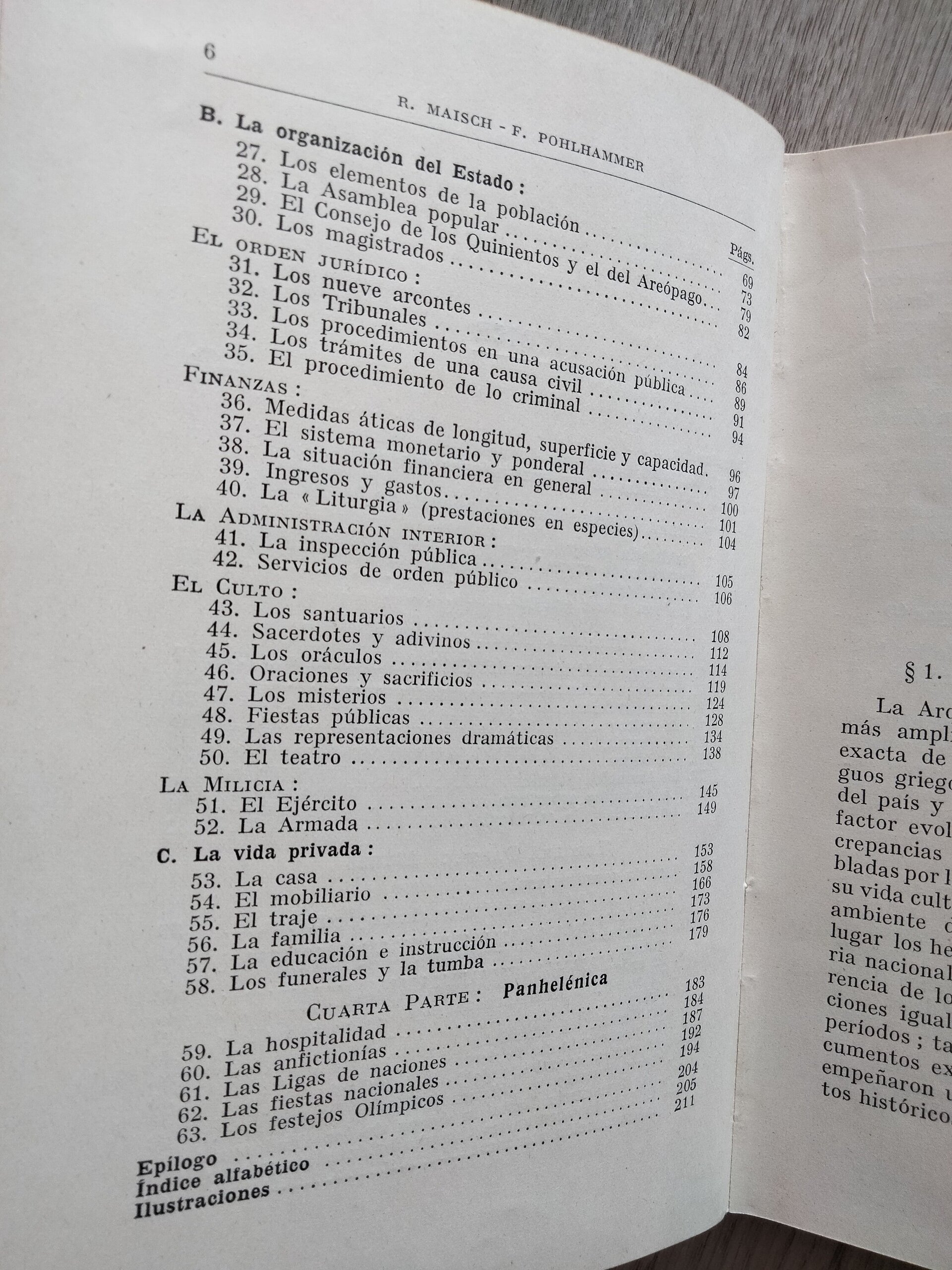 Instituciones griegas - 5