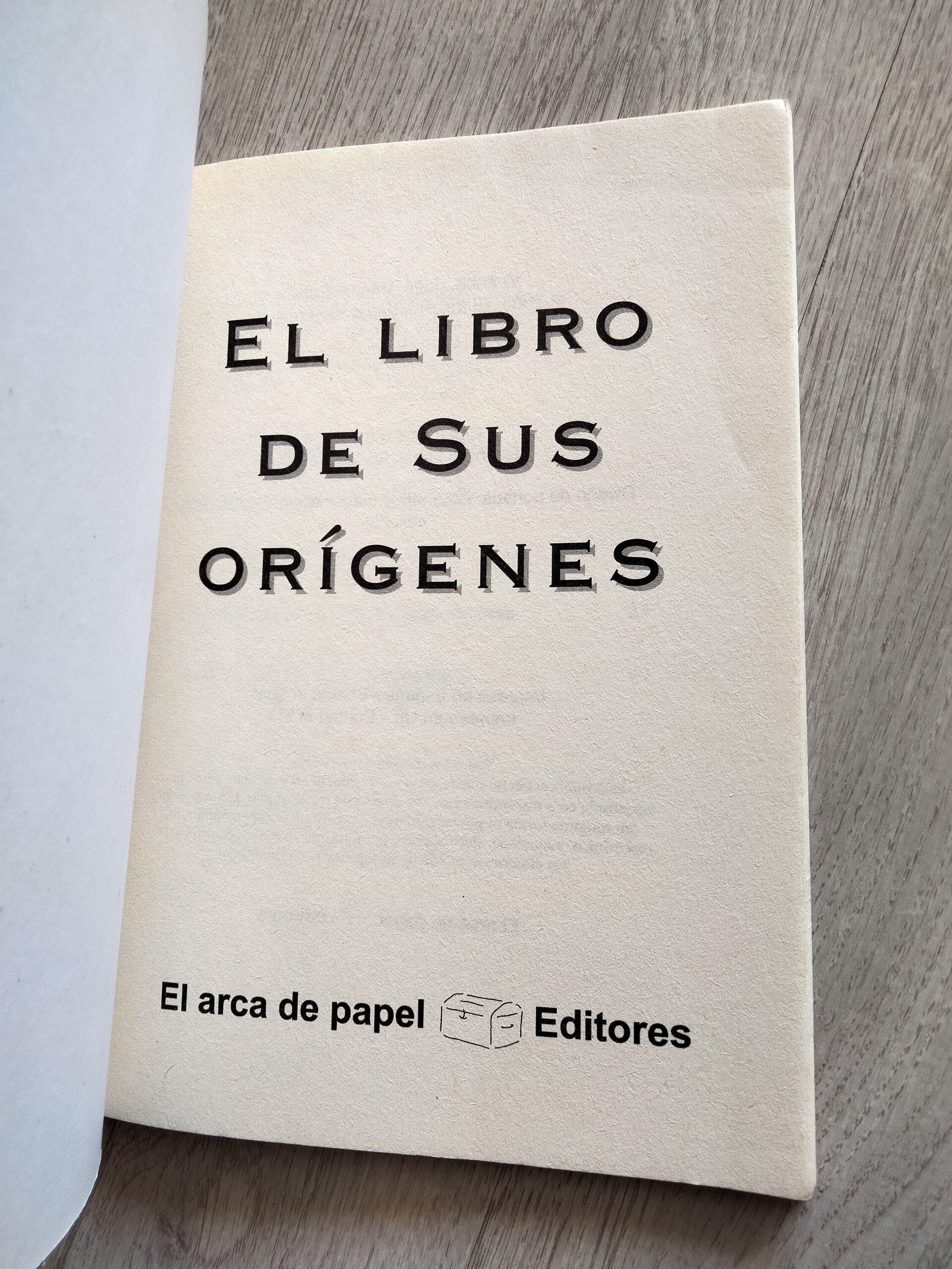 El libro de sus orígenes - 5