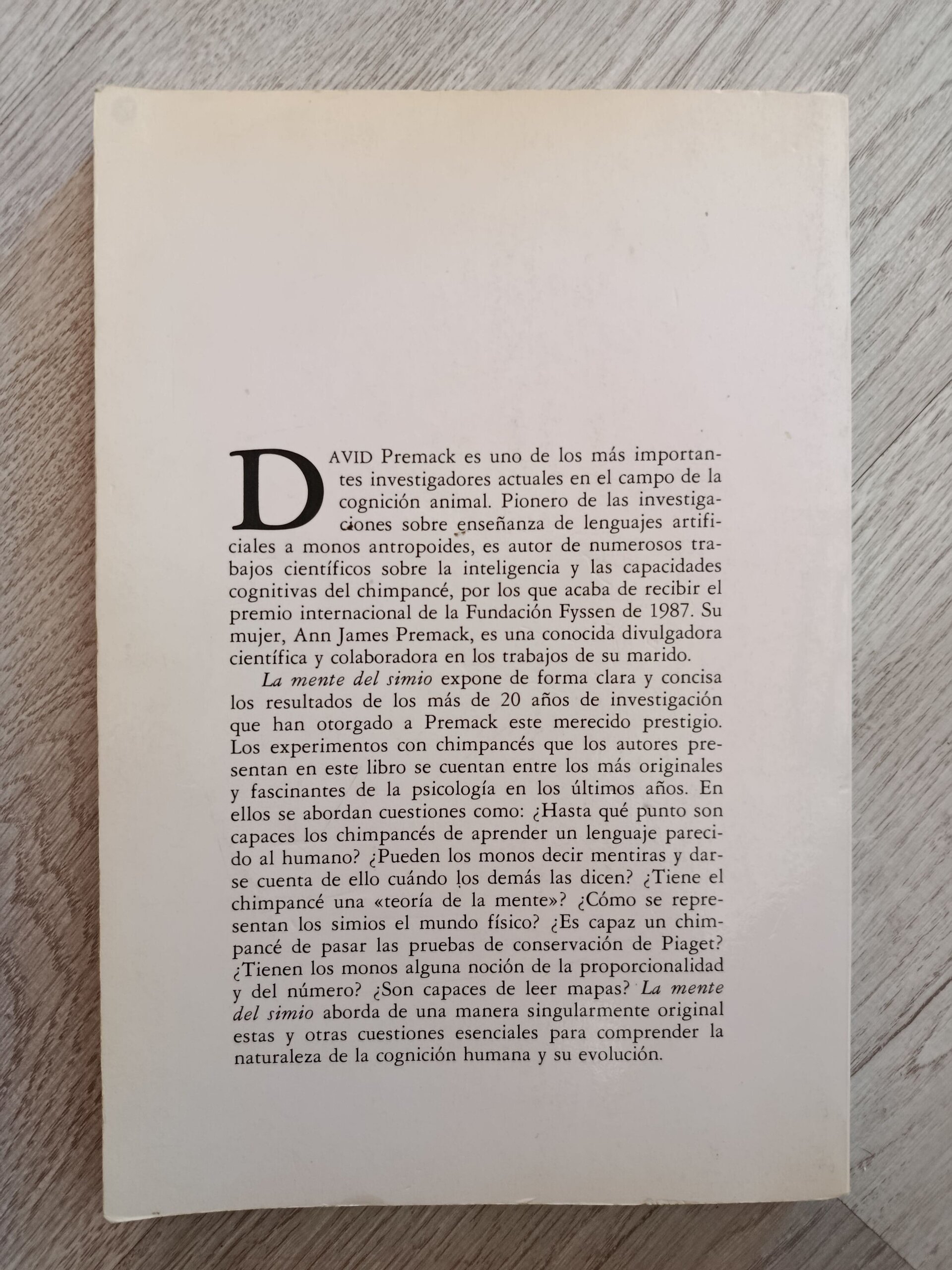 La mente del simio - 4