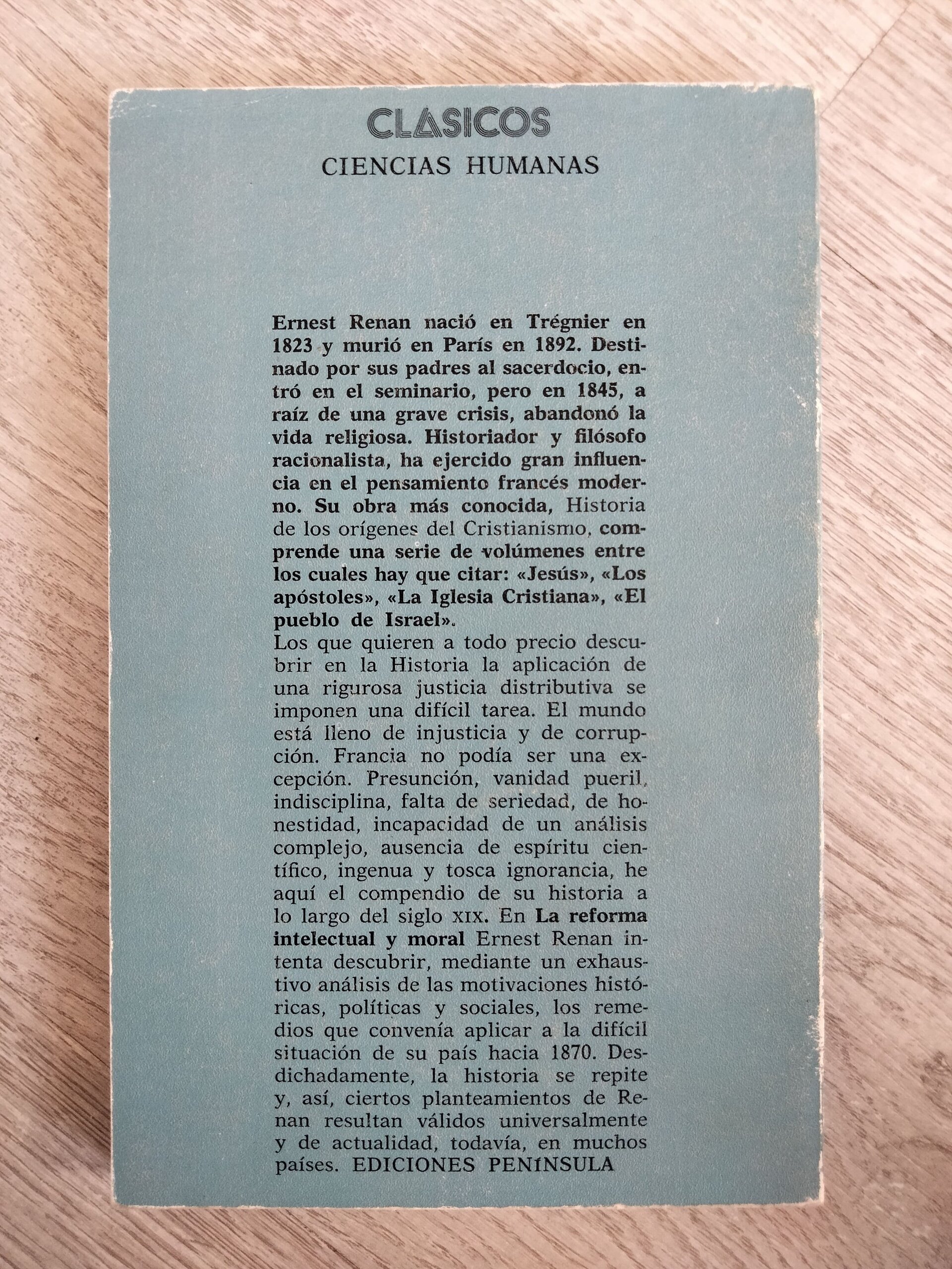 Ernest Renan - La reforma intelectual y moral - 3