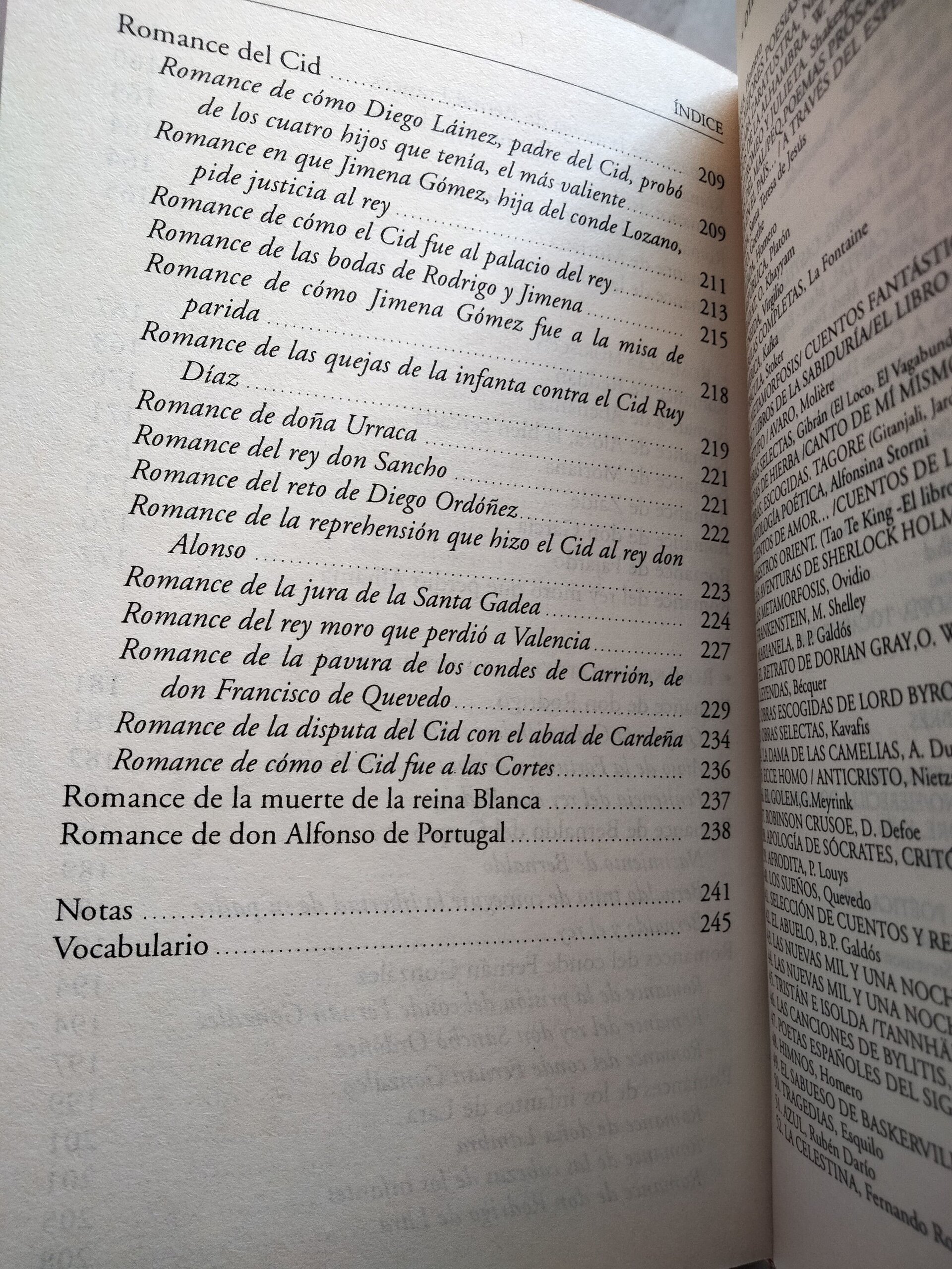 Los mejores romances de la lengua castellana - 10
