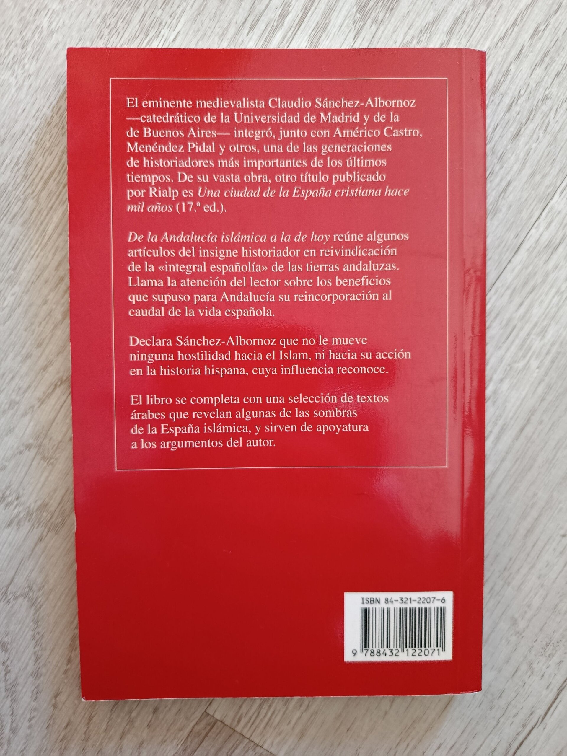 De la Andalucía islámica a la de hoy - Claudio Sánchez-Albornoz - 4