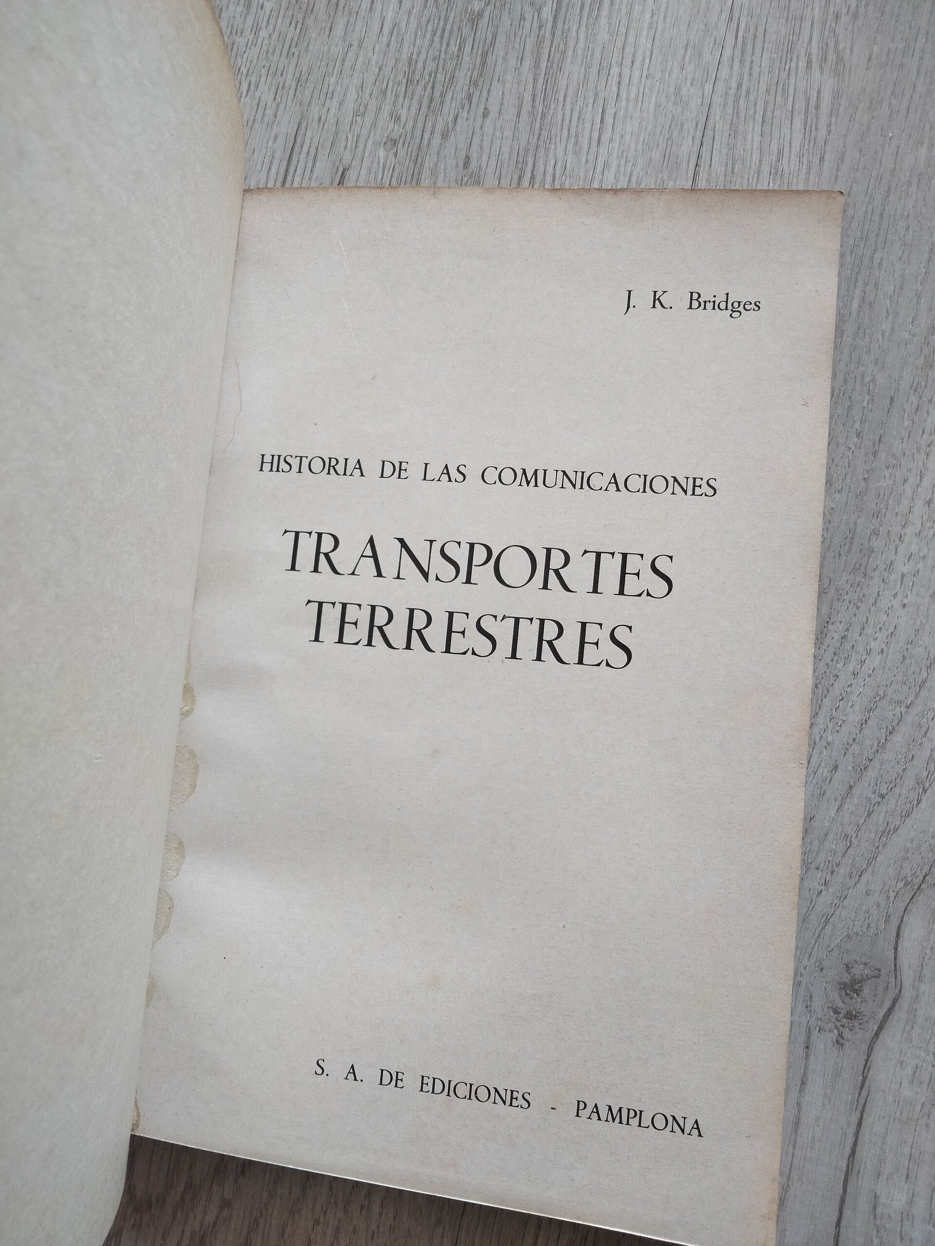 Historia de los Transportes Terrestres - 4