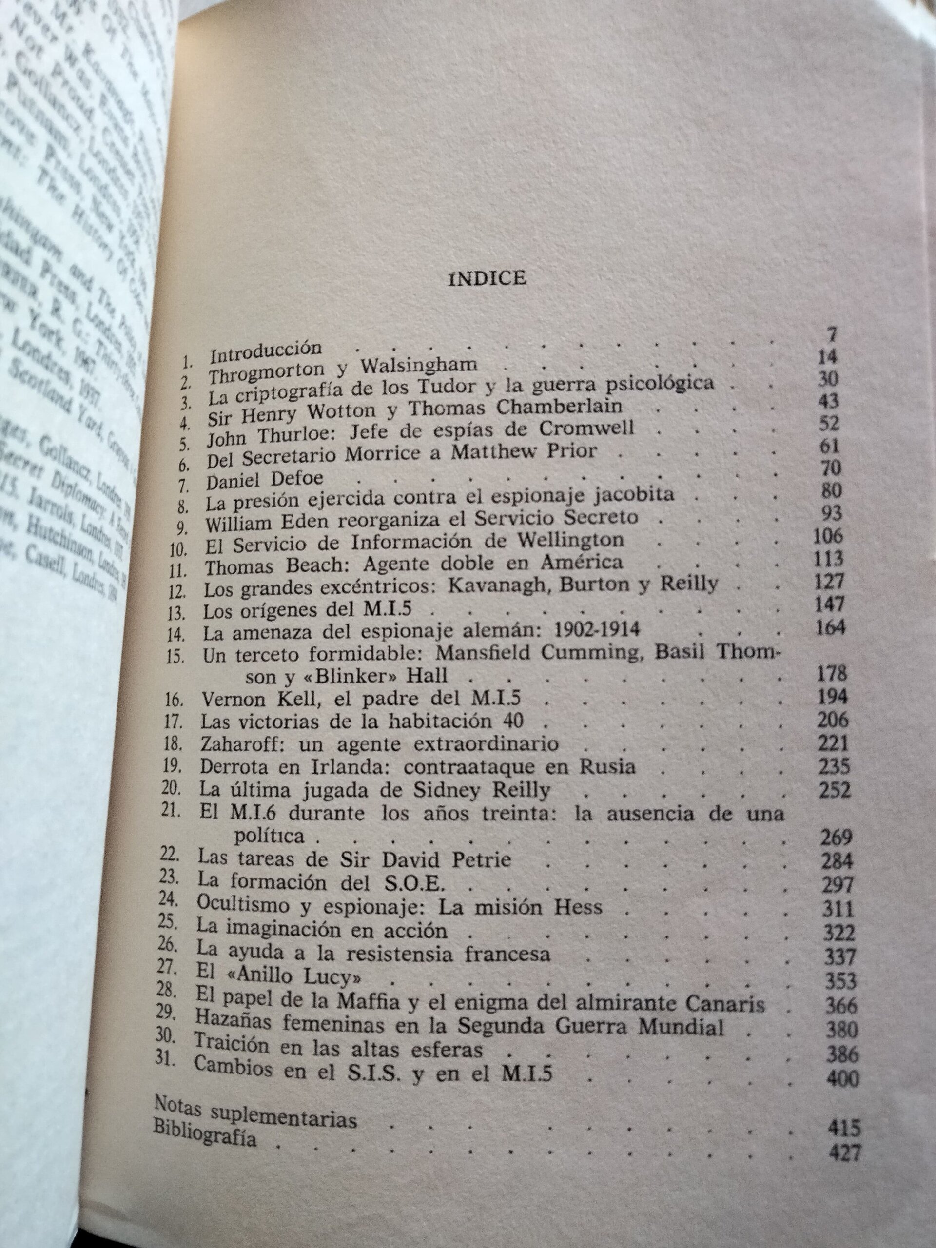 Historia del Servicio Secreto Británico - 6