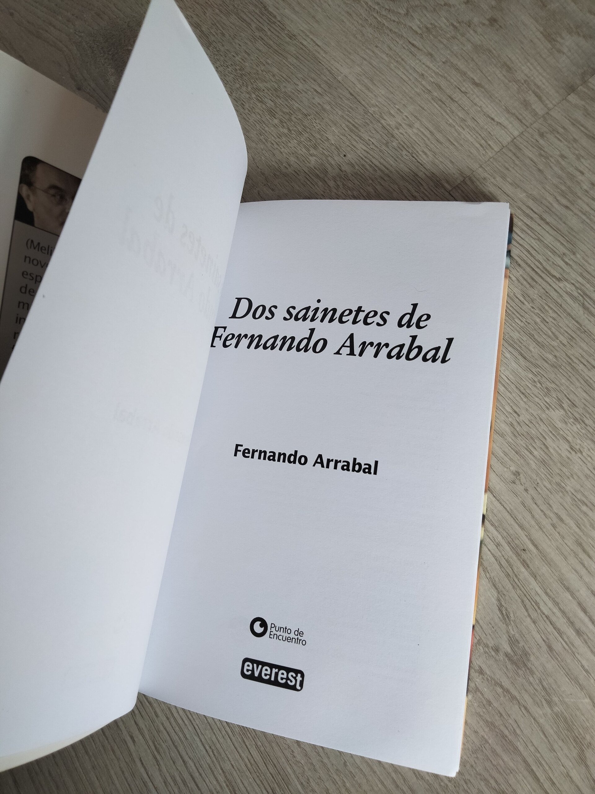 Fernando Arrabal - Dos Sainetes - 4