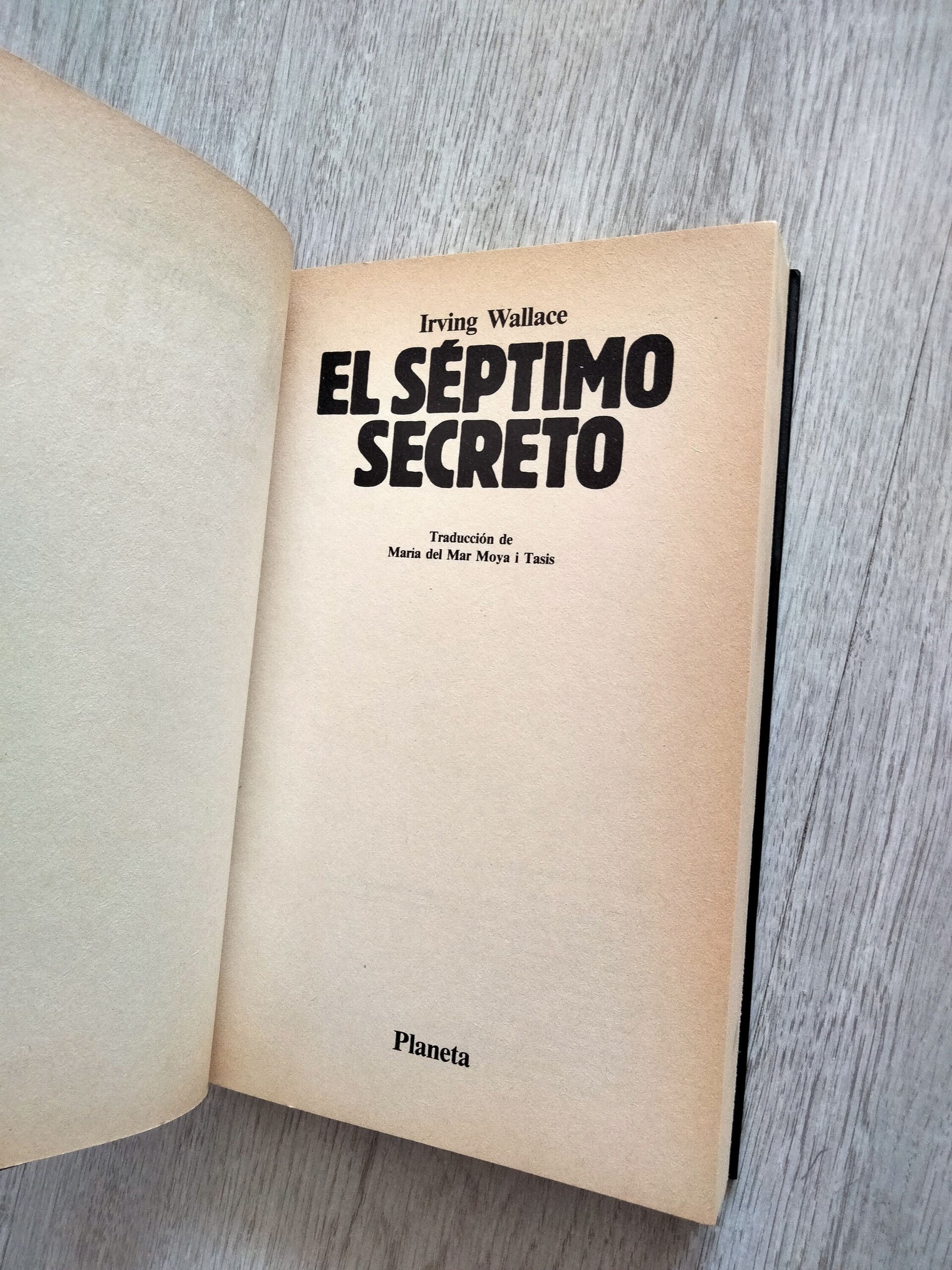 El séptimo secreto - Irving Wallace - 5
