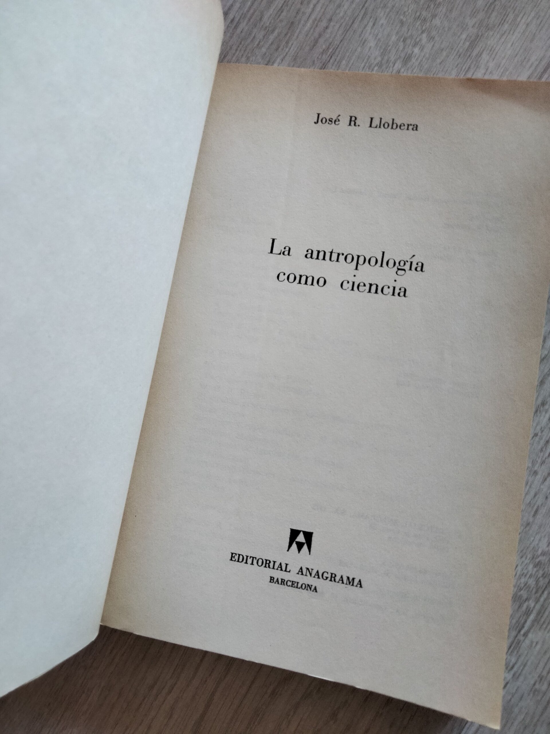 La antropología como ciencia - 4